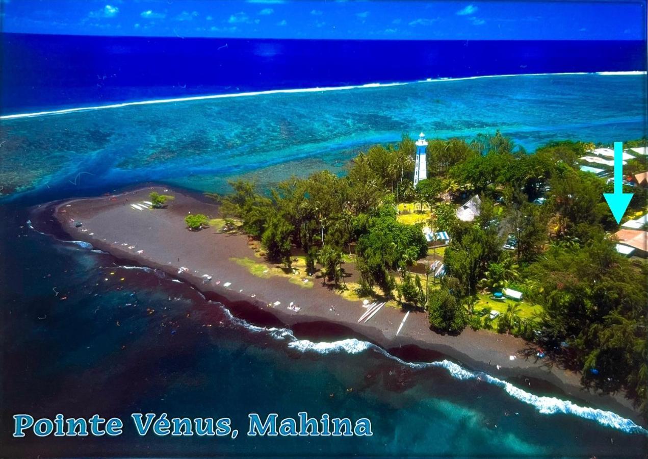 La Maison Pres Du Phare Mahina Bagian luar foto